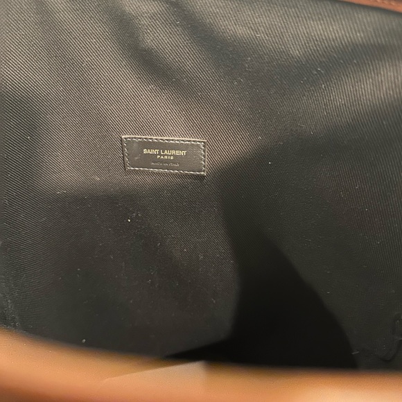 Saint Laurent Le Monogramme leather-trimmed bucket bag (NWT) - Picture 5 of 9